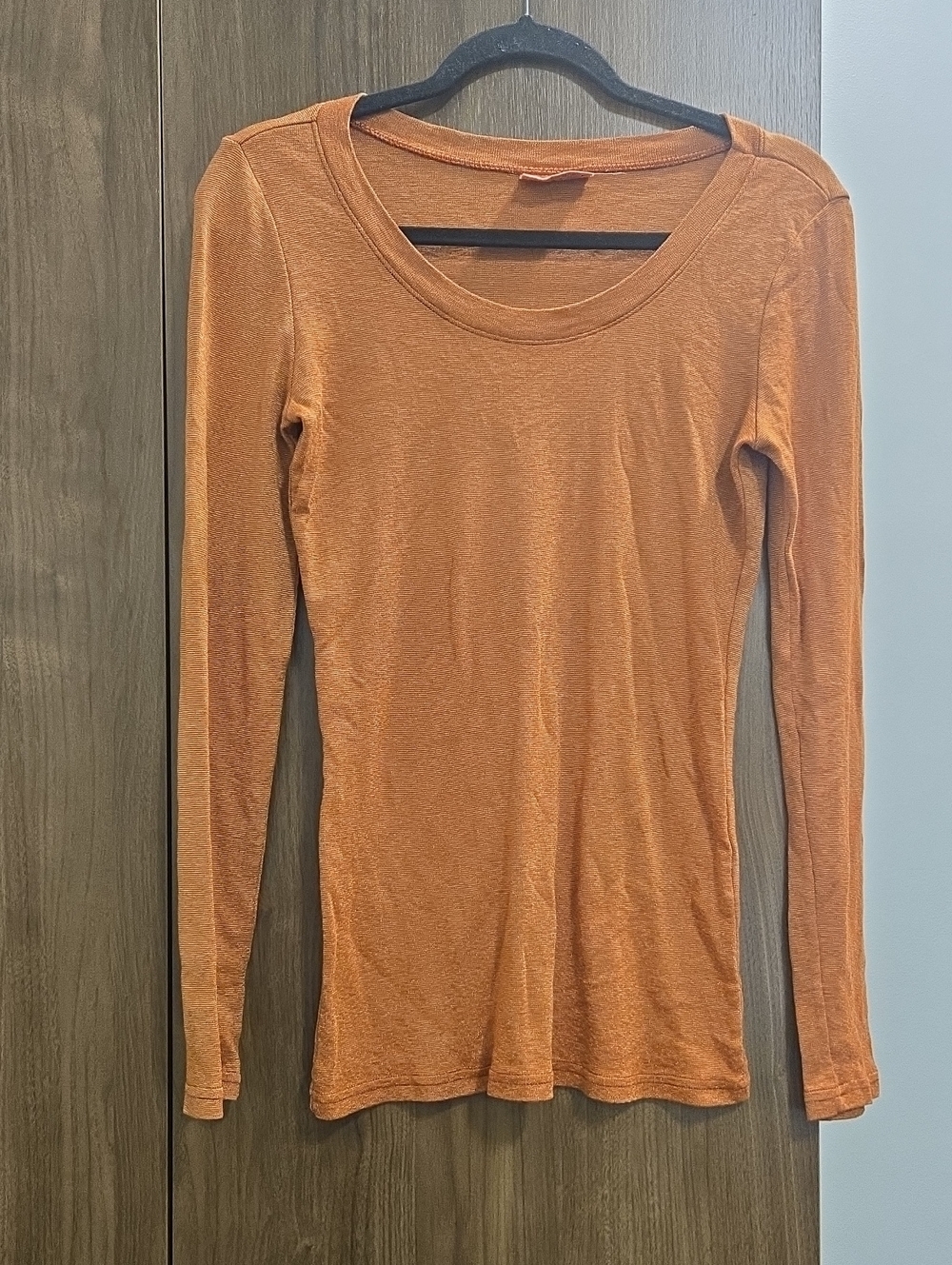 Michael Stars-"The Original" Long Sleeve Tee-"O/S fits Most"